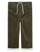 Nmmben Regular Cord Wl Pant 5805-Yt O Bottoms Trousers Khaki Green Nam...