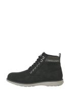 Jfwdenver Pu Combo Boot Snörade Stövlar Black Jack & J S