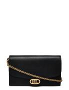 Lauren Ralph Lauren Leather Medium Adair Crossbody Svart