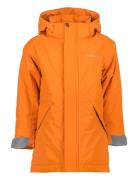 Tundran Kids Parkas Parka Jacka Orange Didriksons