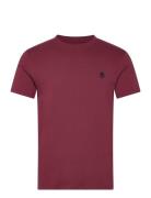 Timberland Dunstan River Short Sleeve Tee Cordovan Burgundy