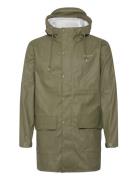 Rain Coat W Outerwear Rainwear Rain Coats Green Exani