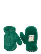 Bobo Choses B.c Furry Mittens Grön