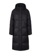 Eden Long Down Parka Fodrad Rock Black Lexington Clothing