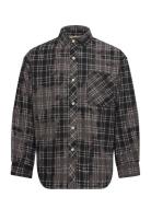 Woodbird Wbjong Check Shirt Grå