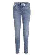 Calvin Klein Jeans Mid Rise Skinny Blå