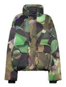 Padded Aalborg Lacroix Fodrad Jacka Khaki Green Desigual