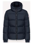 Mens Down Jacket Fodrad Jacka Navy Colmar