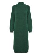 YAS Yasbalis Ls Funnel Knit Dress S. Noos Grön