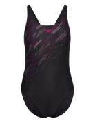 Speedo Womens Hyperboom Placement Muscleback Svart