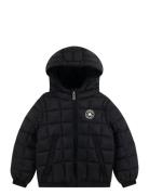 Converse Midweight Puffer Fodrad Jacka Black Converse