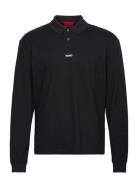 Derryo Tops Polos Long-sleeved Black HUGO