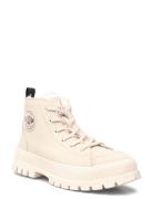 Pallashock Zip Warm Höga Sneakers Beige Palladium