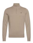 Morris Brian Half Zip Beige