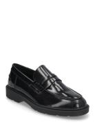 Jack & J S Jfwdax Leather Loafer Styd Noos Svart