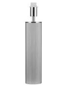 Globen Lighting Table Lamp Rib 8 Brushed Steel Silver