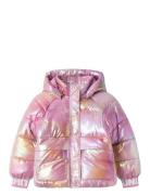 Nkfmalan Puffer Jacket Foil Fodrad Jacka Pink Name It