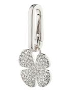 Pilgrim Charm Recycled Clover Pendant Silver