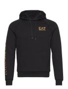 Sweatshirt Tops Sweat-shirts & Hoodies Hoodies Black EA7