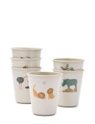 Lana Cup 6-Pack Home Meal Time Cups & Mugs Cups Beige Liewood