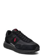 Train 89 Suede & Oxford Sneaker Låga Sneakers Black Polo Ralph Lauren