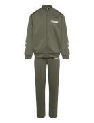 Hummel Hmltukas Tracksuit Khaki Green