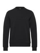 Hs Embossed Crew Tops Sweat-shirts & Hoodies Sweat-shirts Black Hacket...