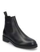 Prepdale Chelsea Boot Stövletter Chelsea Boot Black GANT