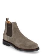 St Fairkon Chelsea Boot Stövletter Chelsea Boot Brown GANT