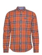 Superdry L/S Cotton Lumberjack Shirt Orange