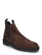 Bianco Biaerik Chelsea Boot Oily Suede# Brun