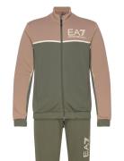 EA7 Tracksuit Grön