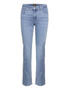 Marion Straight Bottoms Jeans Straight-regular Blue Lee Jeans