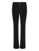 Marion Straight Bottoms Jeans Straight-regular Black Lee Jeans