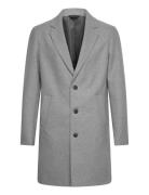 Jack & J S Jjeharrison Wool Coat Sn Grå