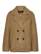 Vmelitebella Jacket Boo Fodrad Jacka Brown Vero Moda