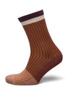 Mp Denmark Paula Socks Brun