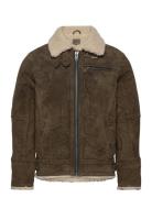 Jofama Axel Classic Pile Suede Jacket Grön