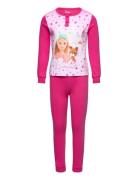 Pyjama Pyjamas Set Pink Barbie