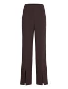 French Connection Whisper Front Split Trouser Brun