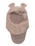 Huttelihut Balaclava Ears Wool Beige