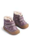 Winterboot Daxi Tex Vinterkängor Med Kardborreband Purple Wheat