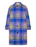 Stella Nova Checkered Wool Coat Multi/patterned