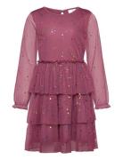 Tnmillie L_S Dress Dresses & Skirts Dresses Partydresses Pink The New