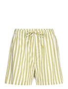 Core Sleep Poplin Shorts Shorts Green Organic Basics