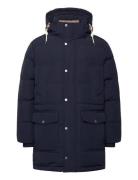 GANT Heavy Down Mid Length Jacket Marinblå