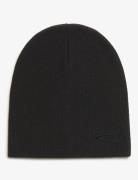 Superdry Essential Logo Knitted Beanie Svart