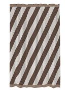 Mette Ditmer Diagonal Shower Curtain Brun