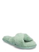 Hunkemöller Lia Fake Fur Slipper Grön