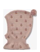 Wheat Knitted Balaclava Sessie Rosa